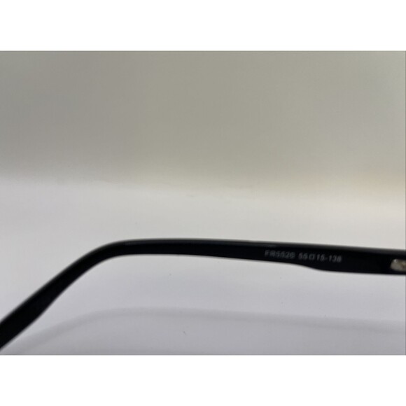 Ferrari Glasses Black FR5520 55 15-138 Designer Eyeglasses Frames Only - Picture 6 of 8